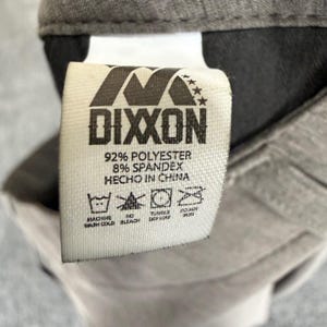 DIXXON Shorts Mens 32 Gray Flat Front Casual Shorts Lightweight Everyday Comfort image 3