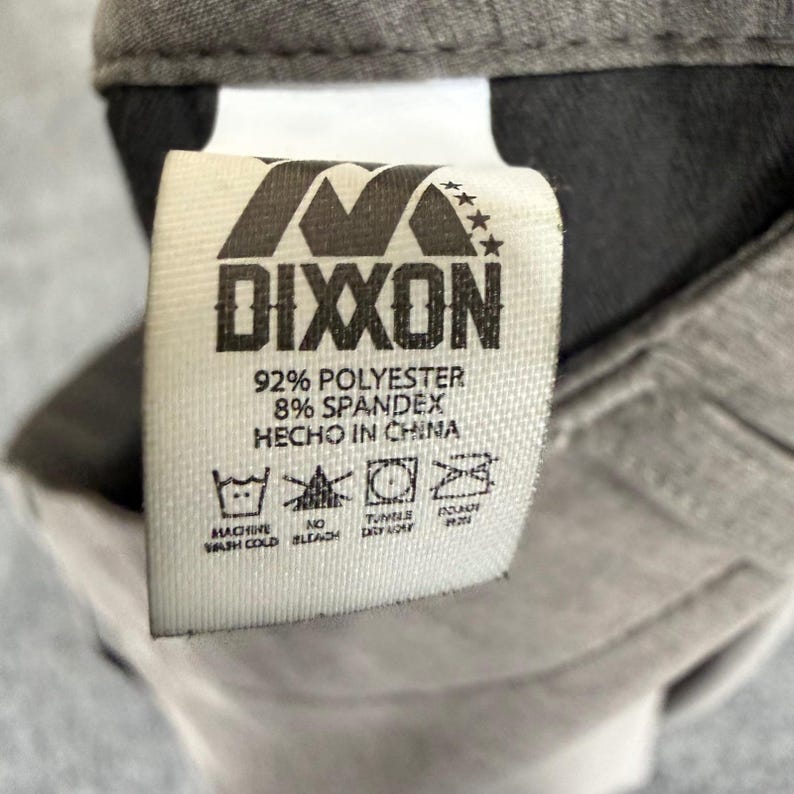 DIXXON Shorts Mens 32 Gray Flat Front Casual Shorts Lightweight Everyday Comfort image 3