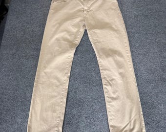 AG Adriano Goldschmied The Everett Slim Straight Khaki Pants Mens 36x32 Casual