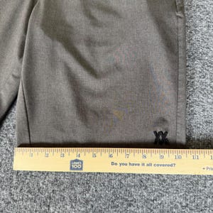 DIXXON Shorts Mens 32 Gray Flat Front Casual Shorts Lightweight Everyday Comfort image 9