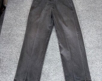 Dockers Khakis Mens 36x32 Gray Cotton Pants Casual Chino Business Office Classic