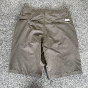 DIXXON Shorts Mens 32 Gray Flat Front Casual Shorts Lightweight Everyday Comfort image 4