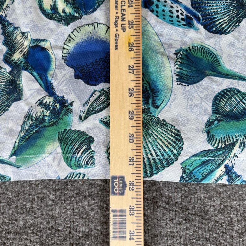 Tommy Bahama Hawaiian Silk Shirt Mens 2XL Button Up Seashell Aloha Short Sleeve image 7