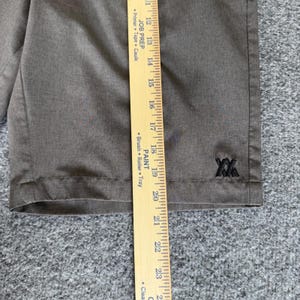 DIXXON Shorts Mens 32 Gray Flat Front Casual Shorts Lightweight Everyday Comfort image 8