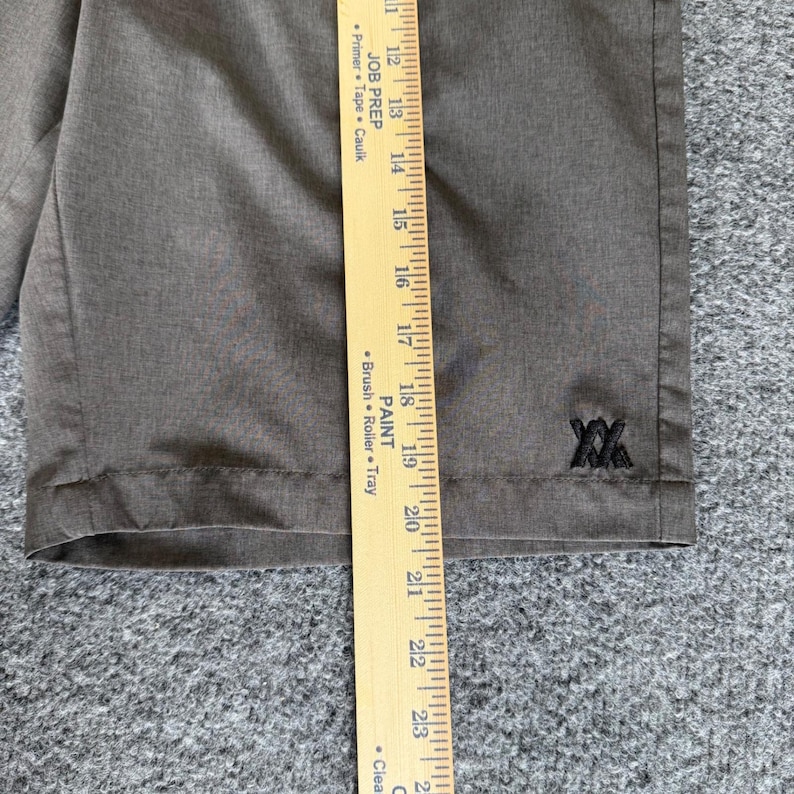 DIXXON Shorts Mens 32 Gray Flat Front Casual Shorts Lightweight Everyday Comfort image 8
