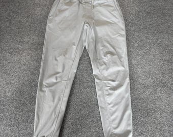 Legends Mens Gray Athletic Joggers Training Pants Small Drawstring Tapered Leg