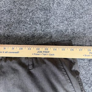 DIXXON Shorts Mens 32 Gray Flat Front Casual Shorts Lightweight Everyday Comfort image 5