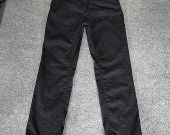 prAna Bridger Slim Fit Black Jeans Mens 33x30 Stretch Casual Outdoor Denim Pants