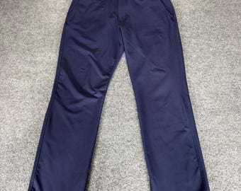 Pantalon chino de golf Under Armour pour homme Bleu marine 32 x 30 cm (30 x 29 po.) Stretch Athletic