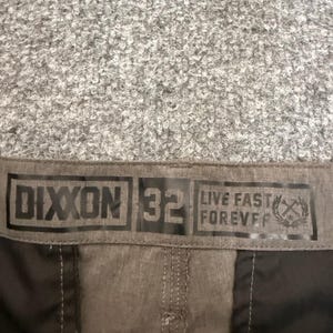DIXXON Shorts Mens 32 Gray Flat Front Casual Shorts Lightweight Everyday Comfort image 2