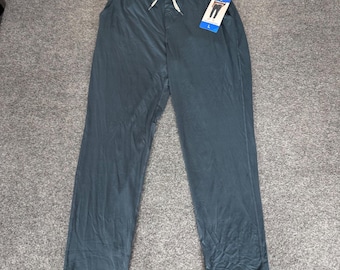 Kirkland Signature Mens Large Blue Lounge Pants NWT Soft Pajama Casual Comfort