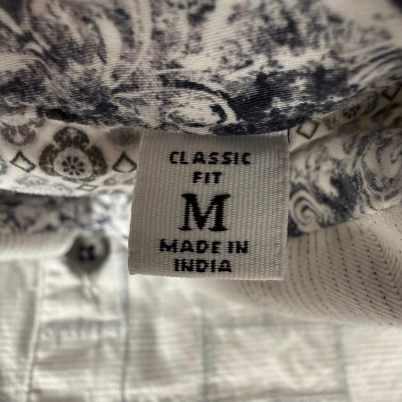 Robert Graham Chemise boutonnée moyenne coupe classique pour hommes à manches longues en coton décontractée image 3