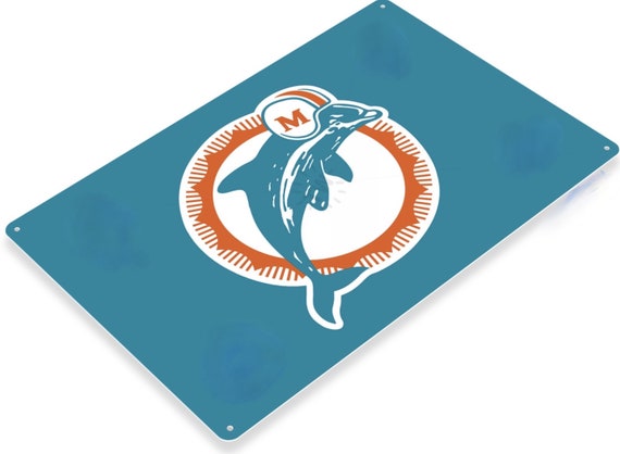 Lids Miami Dolphins 12 x 8 Sports Bar Metal Sign