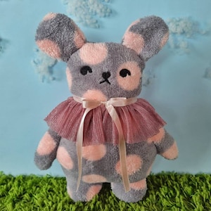 Stuffed Animal Plush, Teddy Bear, Cute Plushie, Bear Plush, Pink Bear, Cloud Plush