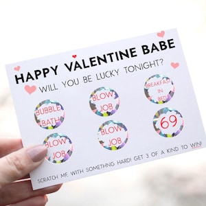 Carte à gratter sale, cartes d'anniversaire à gratter, carte d'anniversaire petit ami petite amie, cartes d'anniversaire sales coquines, carte à gratter drôle