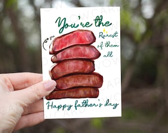 Eres el más raro de todos, tarjeta del feliz día del padre, regalo para papá, te amo papá, tarjeta de cumpleaños papá, tarjeta de hija hijo, tarjeta del papá más raro