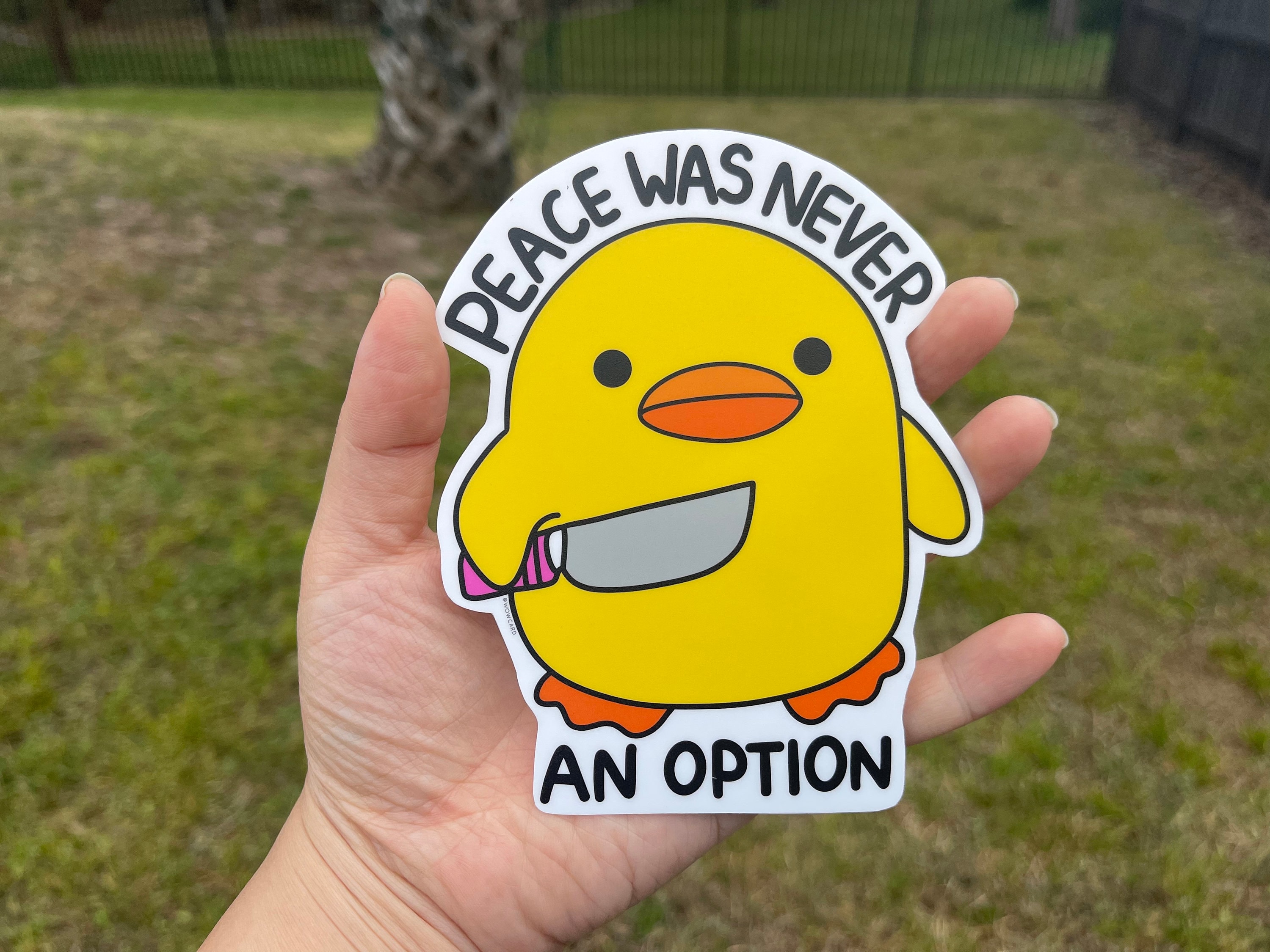 Ducky With Knife Meme
