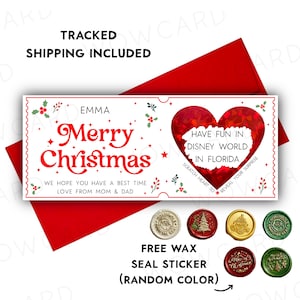 Customize Christmas card, scratch off card, Scratch to reveal, Personalized Xmas card, Holiday Surprise Scratch off Card, Scratch voucher