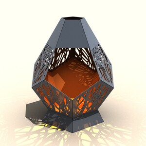 Feuerstelle im Freien. 2 Größe. Digitales Produkt. DXF-Datei-Plasma, Laserschneiden. DIY Metallarbeiten. Vorgefertigte Dateien für das Laserschneiden. Bild 5