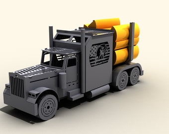 Fire pit series "Truck". Welding assembly. The DXF file is ready for cutting. A digital product.  DXF file plasma, laser cutting.