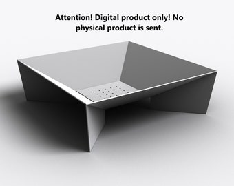 Classic fire pit. DXF file plasma cutting. Digital product