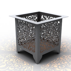 Fire pit &quot;Classic&quot; , DXF file plasma, laser cutting