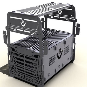 Fire pit &quot;Automobile 4&quot;. Welding and collapsible 2 sizes, 2 designs,  The DXF file is ready for cutting. A digital product.