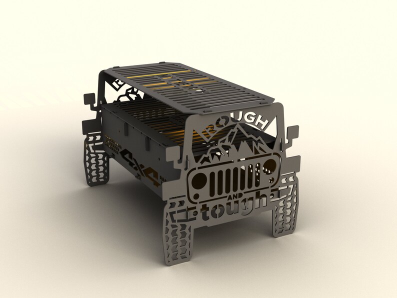 Flat Pack Fire Pit. DXF File Plasma Laser Cutting. DIY Etsy