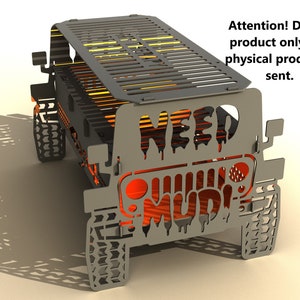 Grill Fire pit. DXF file plasma, laser cutting. DIY metalwork. Ready-made files for plasma cutting.