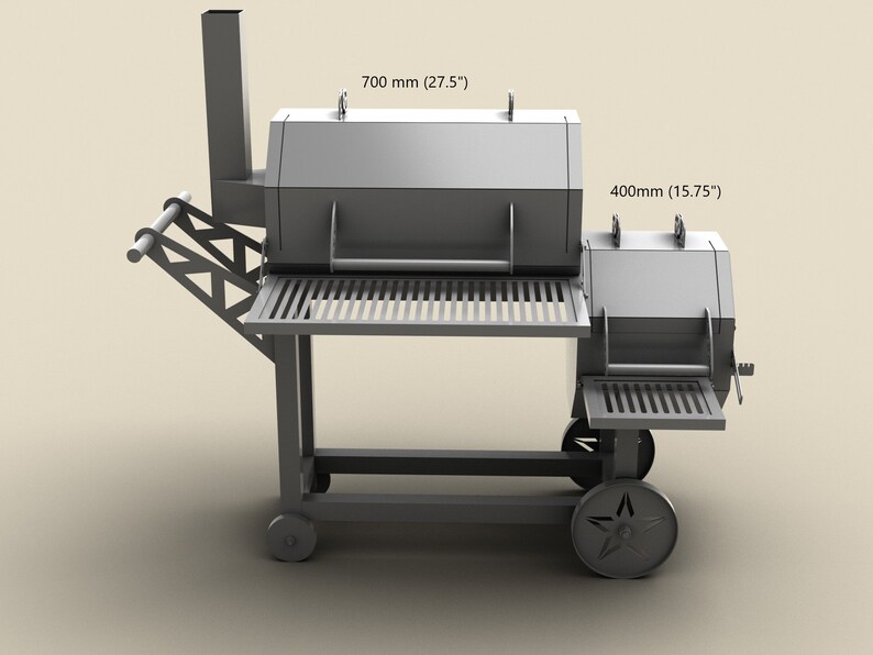 Smoker DXF File. A Complete Set of Drawings and DXF Files With Etsy