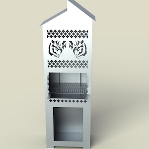 Fire pit Outdoor fireplace  DXF file plasma, laser cutting. DIY metalwork. Ready-made files for plasma cutting.
