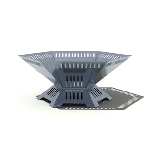 Fire pit DXF file plasma, laser cutting. DIY metalwork. Ready-made files for plasma cutting.