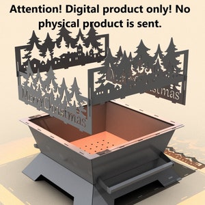 Fire pit Replaceable panels. 5 drawing options .  Digital product.  DXF file plasma, laser cutting. DIY metalwork.