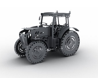 Fire pit "Tractor 2". For 3mm (11g) sheet. The DXF file is ready for cutting. A digital product.