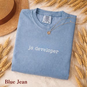 JS Developer Shirt, Programmer T Shirt, Web Developer Tee, Coding Gift, Software Engineer Shirt