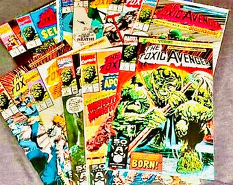The Toxic Avenger Comic Set Ausgaben # 1-# 11