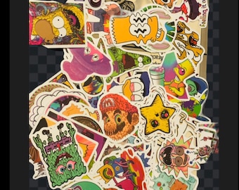 Verzerrte Perspektive Sticker Pack