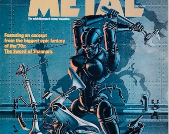 Heavy Metal Magazine # 1-(1977) Rare OOP