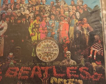 Der Beatles-Sgt. Pepper's Lonely Hearts Club Band Vinyl-Album (1971)