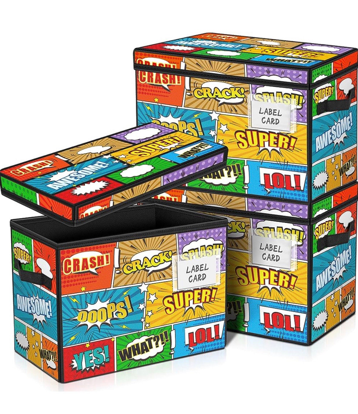 Collapsable Heavy Duty Comic Book Storage Containers Etsy