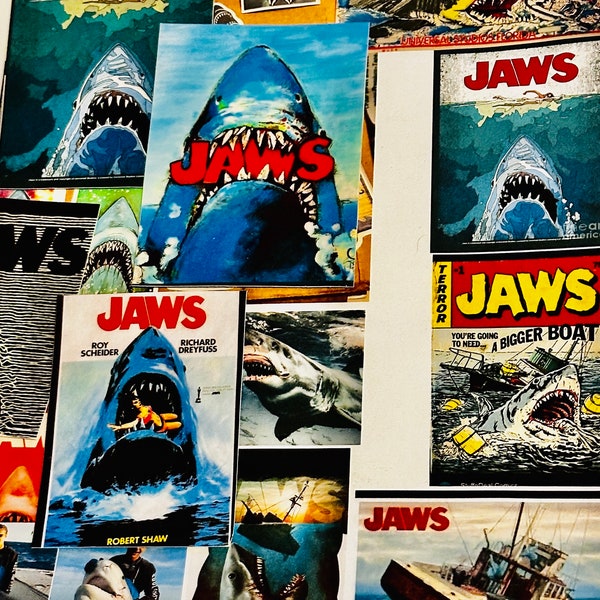 Jaws Theme Variety Sticker Set