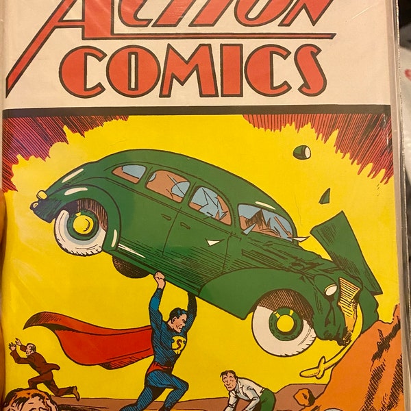 Action Comics #1 sellado con certificado de autenticidad de DC
