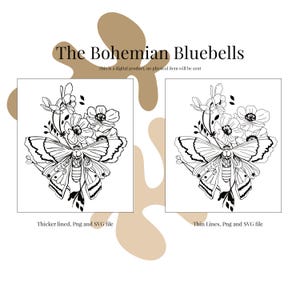 Beautiful hand drawn Butterfly SVG, women&#39;s tattoo, line butterfly tattoo with flowers, butterfly png, tattoo print png, butterfly clipart