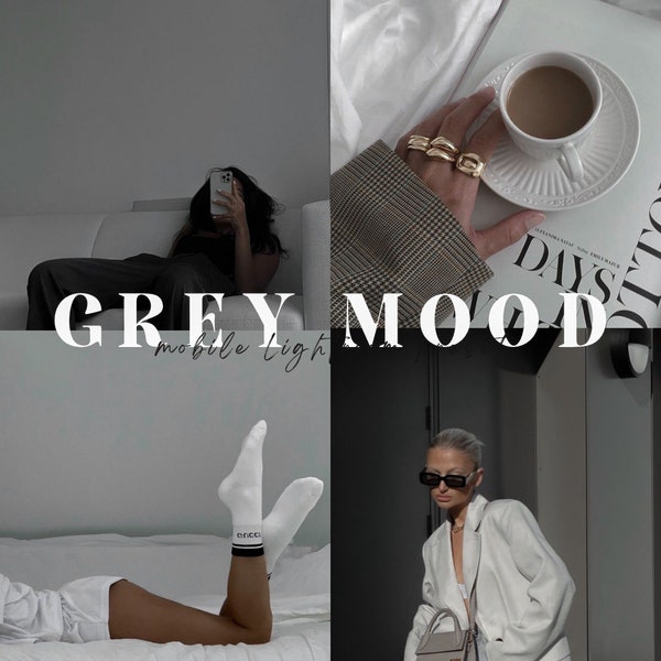 Grey Aesthetic - Etsy