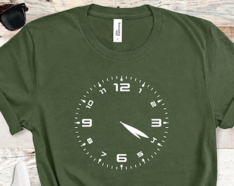 Weed Time Clock Shirt, Funny Stoner Gift