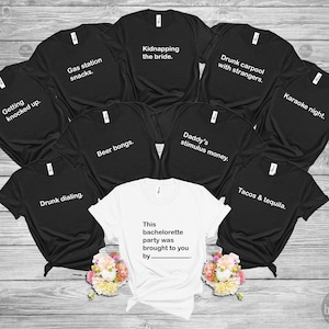 Bridesmaid Proposal Gift Ideas, Bachelorette Party Shirts, Funny Cards Against Humanity,  Wedding Party Favor, Team Bride Outfit, Girl Trip