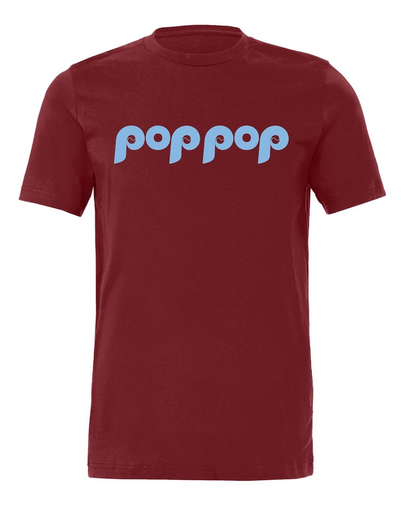 pop pop grandpa baseball cardinal shirt