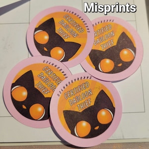 Dabloons Cat Sticker 1.5 Inch Button DABLOON CAT Meme Tiktok Black Cat Dabloons - Etsy