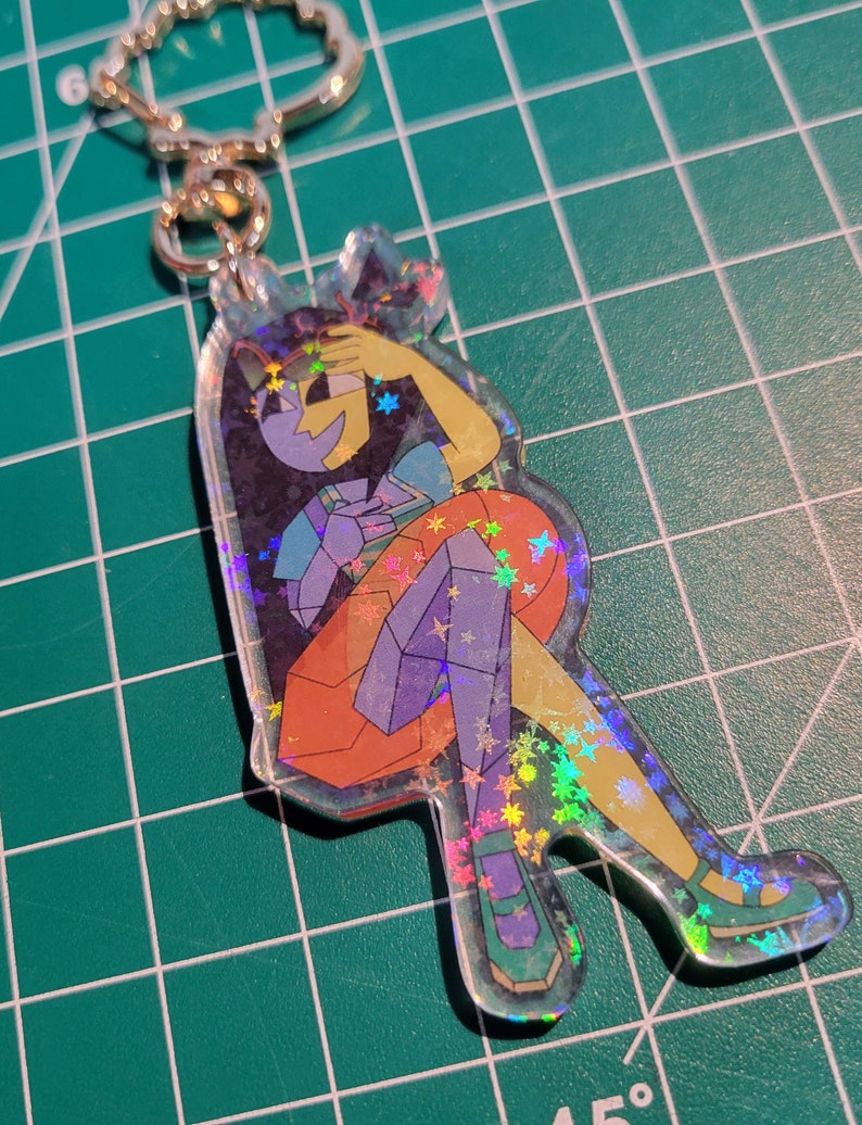 ENA and Hourglass Dog Summer Time Joel G Keychain - Etsy