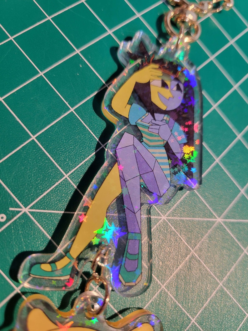 ENA and Hourglass Dog Summer Time Joel G Keychain - Etsy